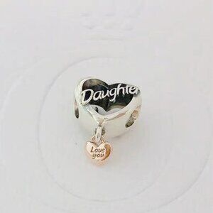 Pandora Love You Daughter Heart Charm